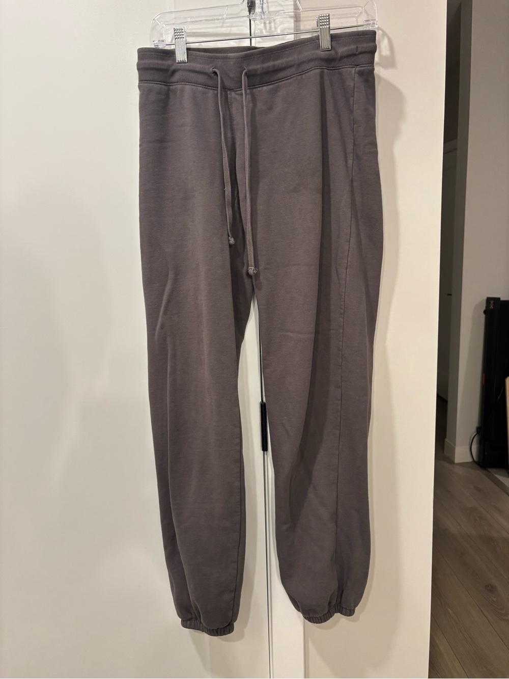 Brandy Melville Charcoal Gray Drawstring Joggers